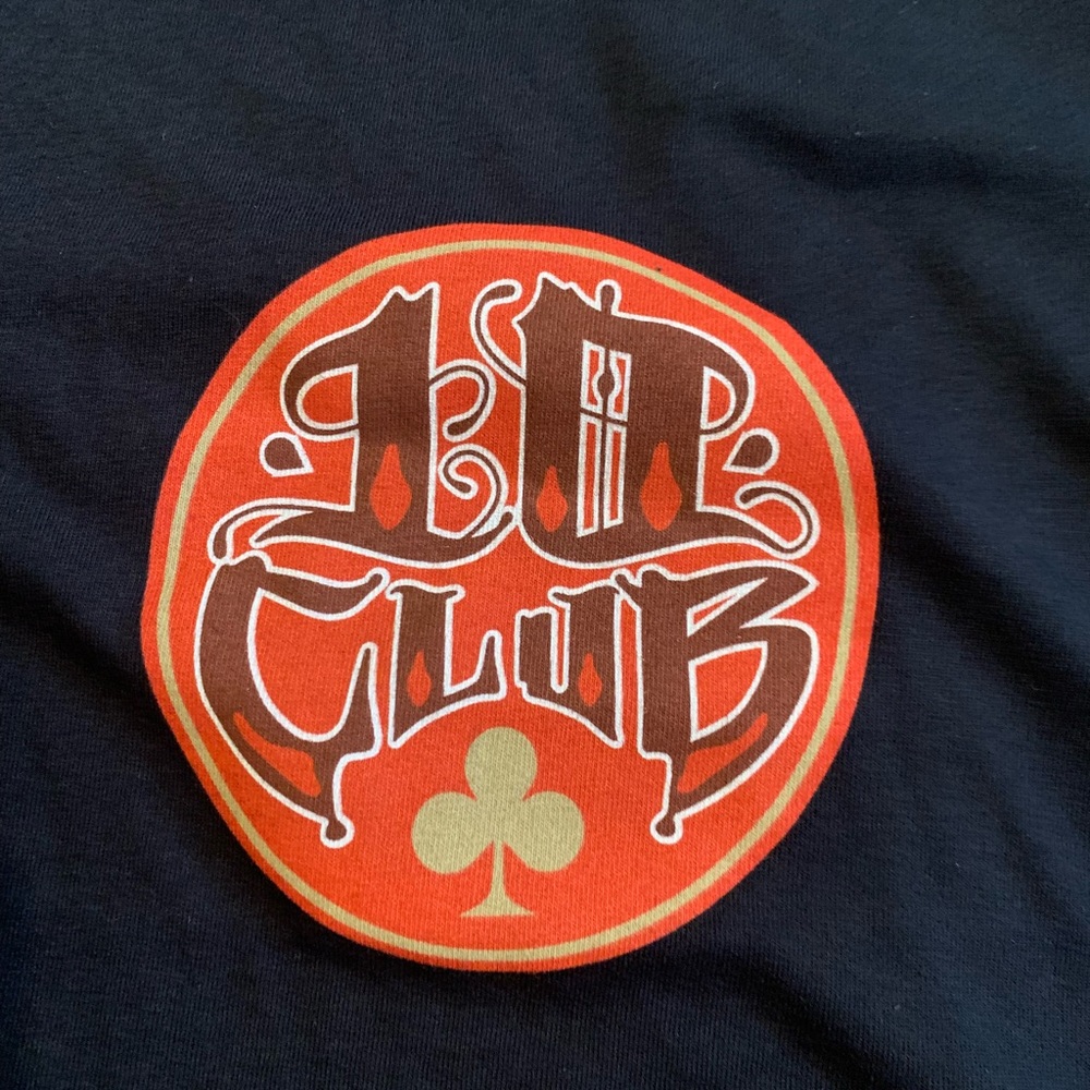 Pearl Jam Womens T-shirt 10 Club.  American Apparel Black Tee size: Small